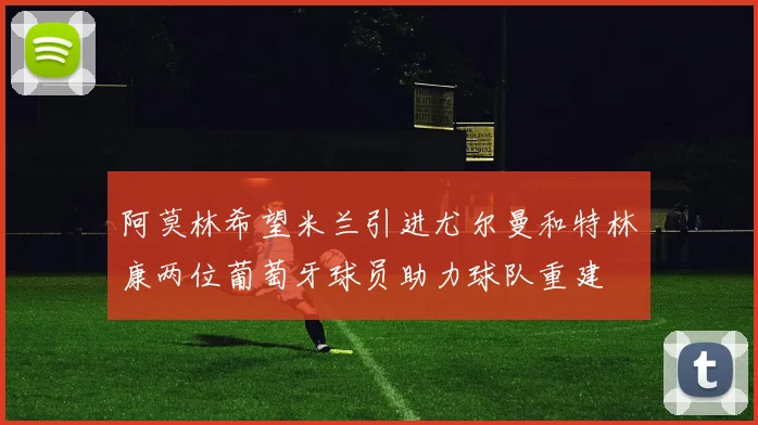 阿莫林希望米兰引进尤尔曼和特林康两位葡萄牙球员助力球队重建
